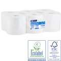 MERIDA TOP roll toilet paper, white, 2 -ply, 19 cm diameter, 100% cellulose, 180 m (12 rolls / pack.)